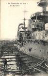 CPA Bateau Guerre Catastrophe du Iena les Epontilles