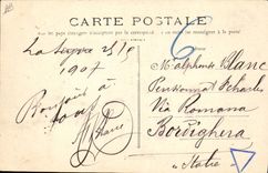 CPA Bateau Guerre A la recherche d'une bonne place