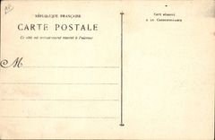 VINTAGE POSTCARD Boat War Toulon Launching of a torpedo