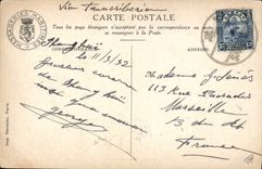 CPA Illustrateur Gervese Croquis d'escale Messageries Maritimes Shang Hai Chine China Etudiantes chinoises