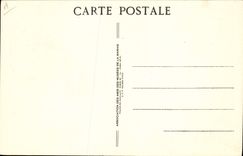 Ilustrador de Gervese de la POSTAL de la VENDIMIA nuestra vuelta de los marineros del costado