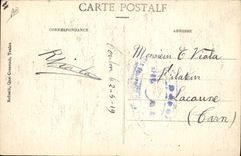 CPA Illustrateur Gervese Nos marins L'embarquement