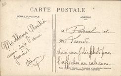 VINTAGE POSTCARD Boat War Our sailors Stopover in Japan a cup of with the mousmee Jarry