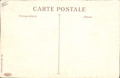 VINTAGE POSTCARD Tram Nice Train Which occurred of the Automobile station