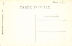 VINTAGE POSTCARD Tram Train maritime Le Havre Boulevard and the new pier