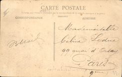 CPA Tramway Train le Havre En gare du depart