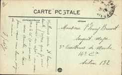 VINTAGE POSTCARD Tram Train Toulouse street Lorraine Alsace the museum