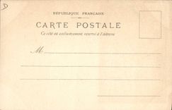 VINTAGE POSTCARD Fantasy Illustrator Geneva Train