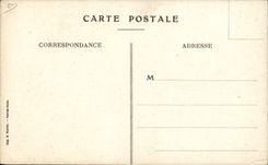 Tren de Normandía de los ferrocarriles del estado del ilustrador de la fantasía de la POSTAL de la VENDIMIA