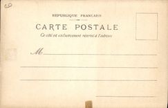 VINTAGE POSTCARD Fantasy Illustrator Tunisia Train PLM