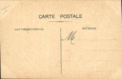 CPA Avion Aviation Paris Cour d'honneur des Invalides Biplan francais