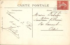 CPA Avion Aviation Monoplan Bleriot Enseigne de vaisseau Conneau Andre Beaumont 