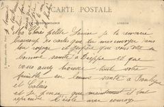 CPA Avion Aviation Biplan Farman pilote par Cheuret 