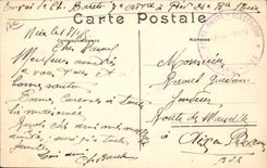 CPA Avion Aviation Le Wright en plein vol 