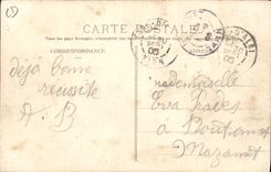 CPA Automobile CPA Automobile Coupe Gordon Bennett 5 juillet 1905 Circuit d'Auvergne Le Puy de Dome et la route