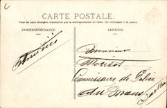 CPA Automobile CPA Automobile Coupe Gordon Bennett 5 juillet 1905 Circuit d'Auvergne Grand tournant pres la baraque