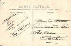 VINTAGE POSTCARD Automobile VINTAGE POSTCARD Automobile Cut Gordon Bennett July 5th, 1905 Circuit of Auvergne Puy D eDome and the road