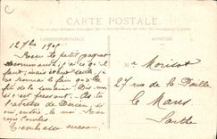 CPA Automobile CPA Automobile Coupe Gordon Bennett 5 juillet 1905 Circuit d'Auvergne Col de la Moreno