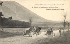 CPA Automobile CPA Automobile Coupe Gordon Bennett 5 juillet 1905 Circuit d'Auvergne Plaine de Laschamps