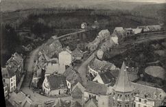 CPA Automobile CPA Automobile Coupe Gordon Bennett 5 juillet 1905 Circuit d'Auvergne Panorama de Rochefort et les deux 