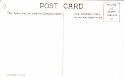 VINTAGE POSTCARD Automobile Shell Motor Spirit the Moon Plane