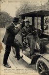 CPA Automobile Paris Moderne Chauffeuse d'autotax Taxi 