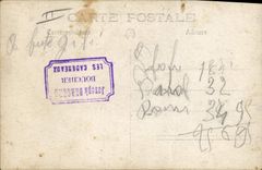 CARTE PHOTO Automobile Autobus Excelsior Garage Lourdes 