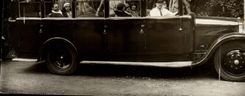 CARTE PHOTO Automobile Autobus 