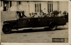 Real photo Automobile Tibidabo Bus