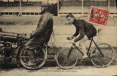 CPA Meto Velo Cycle Vandentuylt entraine par Ceurremans 