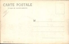 CPA Groupe de combat motorise Militaria 
