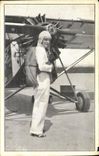 CPA Aviation Avion Mlle Malou d'Eresem Parachutiste