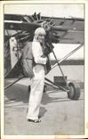 CPA Aviation Avion Mlle Malou d'Eresem Parachutiste