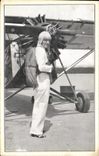 CPA Aviation Avion Mlle Malou d'Eresem Parachutiste