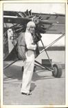 CPA Aviation Avion Mlle Malou d'Eresem Parachutiste