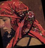 VINTAGE POSTCARD Illustrator Ioza Upkra Vazani Staku