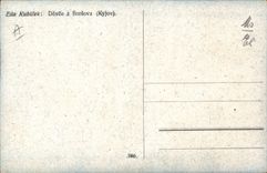 CPA Illustrateur Eda Kubicek devce z Borsova Kyjov