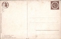 CPA Illustrateur Makowski dans l'environnement des tons Femme Harpe Enfants