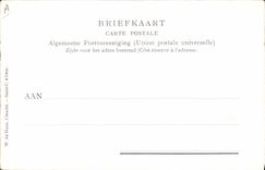 CPA Illustrateur Boerderij in Zeeland Folklore Vaches