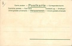 VINTAGE POSTCARD Illustrator Man Babies Children