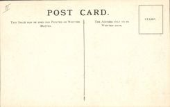 VINTAGE POSTCARD Japanese Japan Kiyonaga Sheltering from has shower British Museum