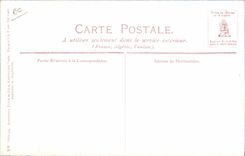 VINTAGE POSTCARD Japanese Japan The Kago gold Japanese palanduin Douglas Sladen