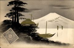 CPA Japon Nippon Barque