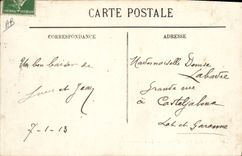 CPA Bateau Guerre La chaloupe