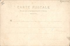 VINTAGE POSTCARD Bateau War body Washing has edge of an armor