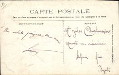 CPA Bateau Guerre Catastrophe du Iena Apres l'explosion 