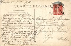 CPA Bateau Guerre Explosion du Liberte en rade de Toulon 