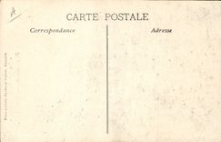 VINTAGE POSTCARD Boat War Catastrophe of Iena Mr. Thomson on the spot of the disaster