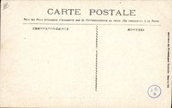 CPA Bateau Guerre Catastrophe du Iena place d'armes Ceremonie religieuse 