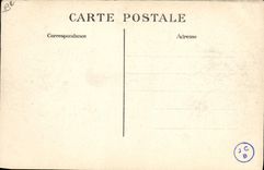 VINTAGE POSTCARD Boat War Funeral of the victims of the Catastrophe of Freedom